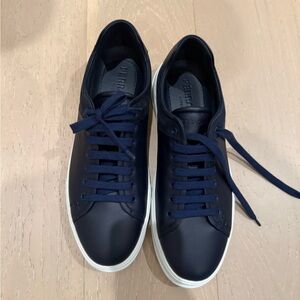 Midnight blue Ferragamo sneaker